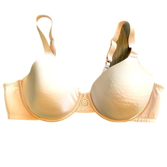 VANITY FAIR BRA WOMEN’S 40C NUDE BACK SMOOTHING FULL FIGURE CONTOUR 763. - Picture 3 of 11
